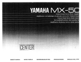 Yamaha MX-50 Manuale del proprietario