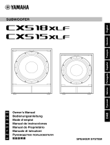 Yamaha CXS18XLF Manuale del proprietario