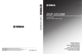 Yamaha DSP-AX3200 Manuale utente