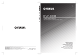 Yamaha DSP-E800 Manuale utente
