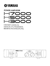 Yamaha H5000 Manuale del proprietario
