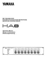 Yamaha HA8 Manuale del proprietario