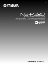 Yamaha NS-P320 Manuale utente