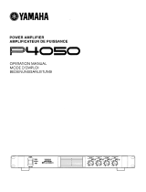 Yamaha P4050 Manuale del proprietario