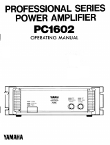 Yamaha PC1602 Manuale del proprietario