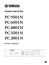 Yamaha PC2001N Manuale del proprietario