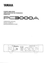 Yamaha PC3000A Manuale del proprietario