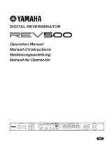 Yamaha REV500 Manuale del proprietario