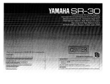 Yamaha SR-30 Manuale del proprietario