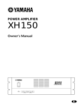 Yamaha XH150 Manuale utente