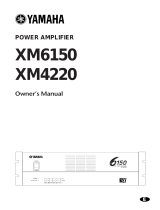 Yamaha XM6150 Manuale utente