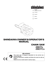 Shindaiwa 280TS Manuale utente