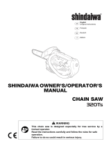 Shindaiwa 320TS Manuale utente