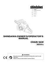 Shindaiwa 361WS Manuale utente