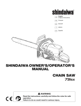 Shindaiwa 731SX Manuale utente