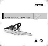 STIHL MSA 120 C, MSA 140 C Manuale del proprietario