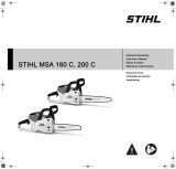STIHL MSA 160 C, 200 C Manuale del proprietario