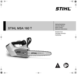 STIHL MSA 160 T Manuale del proprietario
