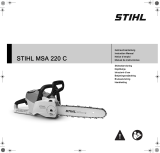 STIHL MSA 220 C Manuale del proprietario