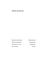 AEG ARCTIS 65240 GA Manuale utente