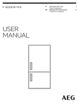 AEG SCE81811FS Manuale utente