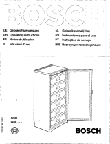 Bosch GSL2117FF/41 Manuale del proprietario