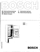 Bosch KDF7000 Manuale del proprietario