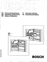 Bosch kfl 24441 ff Manuale del proprietario