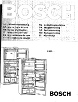 Bosch KSU2720IE/02 Manuale del proprietario