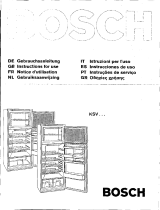 Bosch KSV2905IE/02 Manuale utente