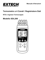 Extech Instruments SDL200 Manuale utente