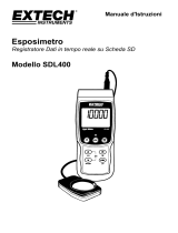 Extech Instruments SDL400 Manuale utente