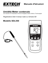 Extech Instruments SDL550 Manuale utente