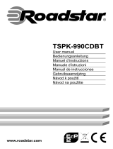 Roadstar TSPK-990CDBT Manuale utente