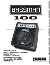 Fender Bassman 100 Manuale del proprietario