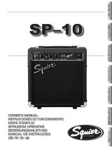 Fender SP-10 Rev A Manuale del proprietario