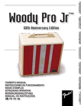 Fender Woody Pro Junior 60th Anniversary Manuale del proprietario
