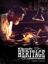 Klipsch Heritage Forte III Special Edition Matte Black Manuale del proprietario