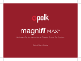 Polk Audio MagniFi MAX Manuale utente