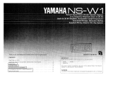 Yamaha NS-W1 Manuale del proprietario