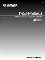 Yamaha NS-P220 Manuale del proprietario