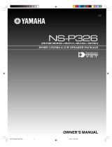 Yamaha NS-P326 Manuale del proprietario