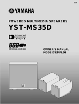 Yamaha YST-MS35D Manuale del proprietario