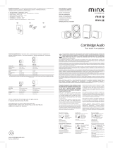 Cambridge Audio Minx Min 12 White Manuale utente