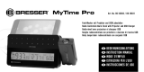 Bresser MyTime Pro Projection Alarm Clock black Manuale del proprietario