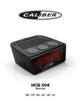 Caliber HCG014 Manuale del proprietario
