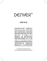 Denver CRP-618 Manuale utente