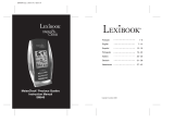 Lexibook SM840 Manuale utente