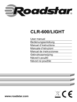 Roadstar CLR-600/LIGHT Manuale utente