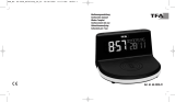TFA Wireless charging alarm clock CHARGE-IT WIRELESS Manuale utente